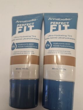 Annabelle Perfect Fit Ultra-Hydrating Tint - Light Medium Set Of 2 New